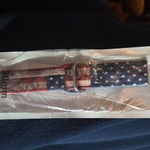 American Flag Watch Strap